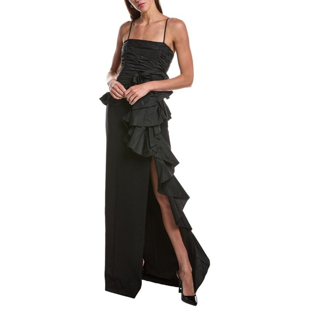 Cinq À Sept Womens  Liora Gown, Black